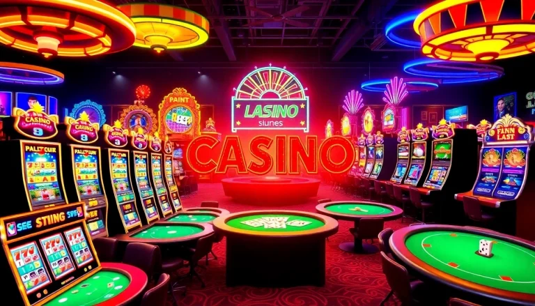 Discover thrilling gameplay in the best casino game featuring vibrant slots and poker tables.