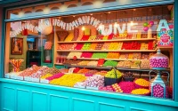 Find delightful treats at our candy store near me with a vibrant selection of candies and nostalgic decor.