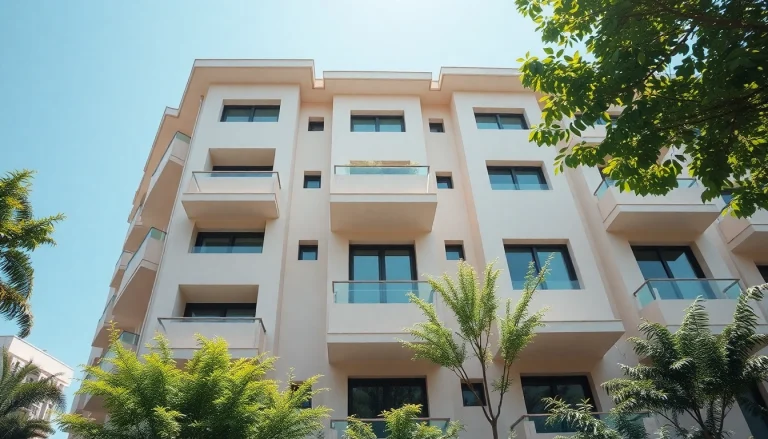 Admire the architectural beauty of Margaret Drive Residence surrounded by lush greenery.