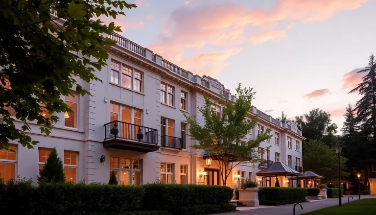 Experience the charm of Bloomsbury Residences with its elegant architecture and inviting gardens.