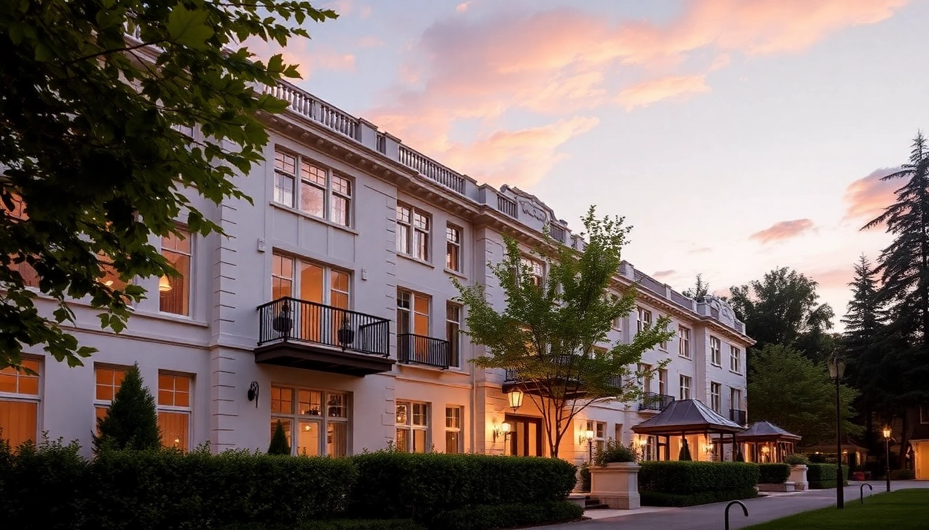 Experience the charm of Bloomsbury Residences with its elegant architecture and inviting gardens.
