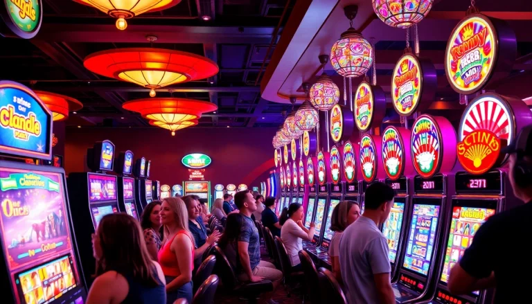 Experience the excitement of สล็อต168 with a range of vibrant slot machines and engaged players.