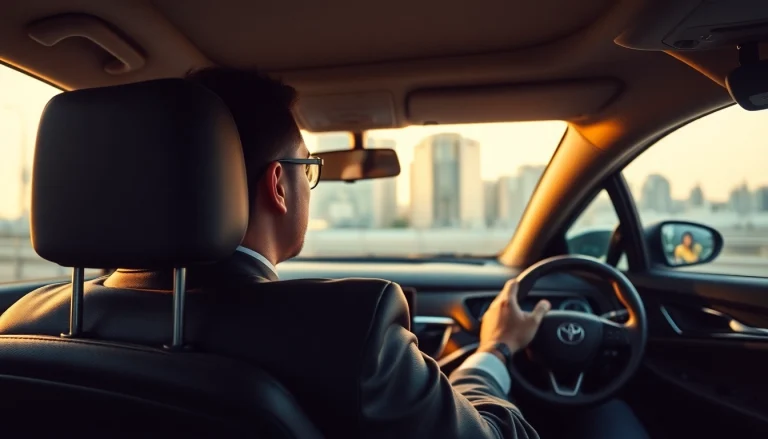 Experience luxury driver hire Vancouver with a professional driver in an elegant car.