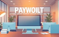 Streamline your payroll processes with an efficient office setup and modern technology.