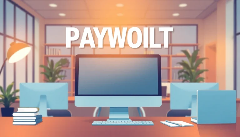 Streamline your payroll processes with an efficient office setup and modern technology.