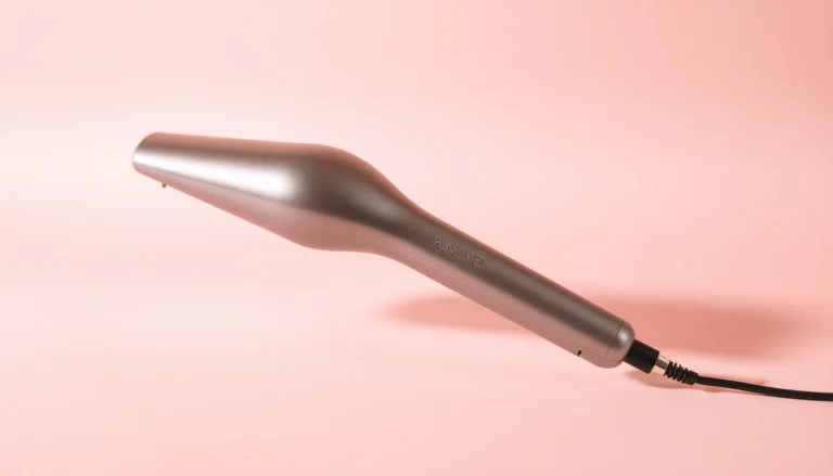 Style your hair effortlessly with innovative heat tools for hair featuring a sleek and modern design.