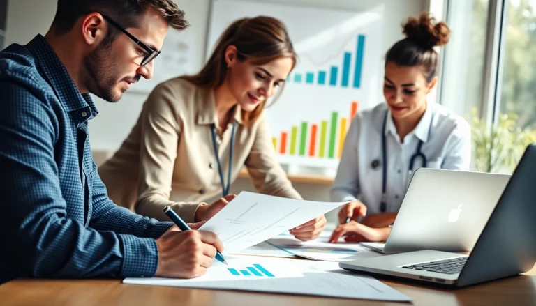 Optimizing marketing für pflegedienste through team collaboration in a professional setting.