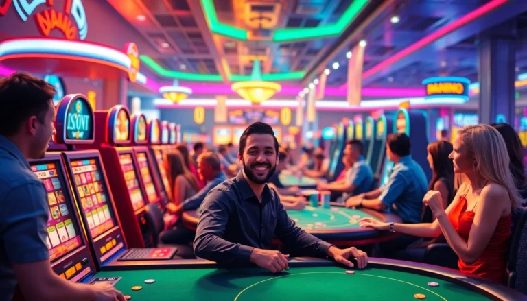 Discover the best online casino Nederland with players enjoying different games and vibrant casino atmosphere.