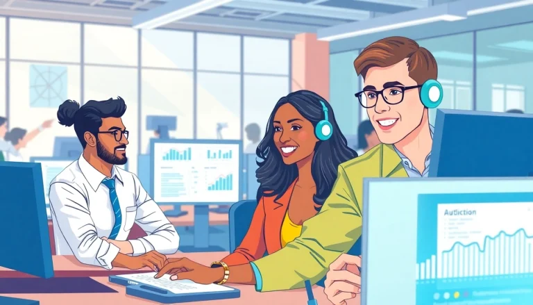 AI marketing agents optimizing campaigns with innovative tools and vibrant team collaboration.