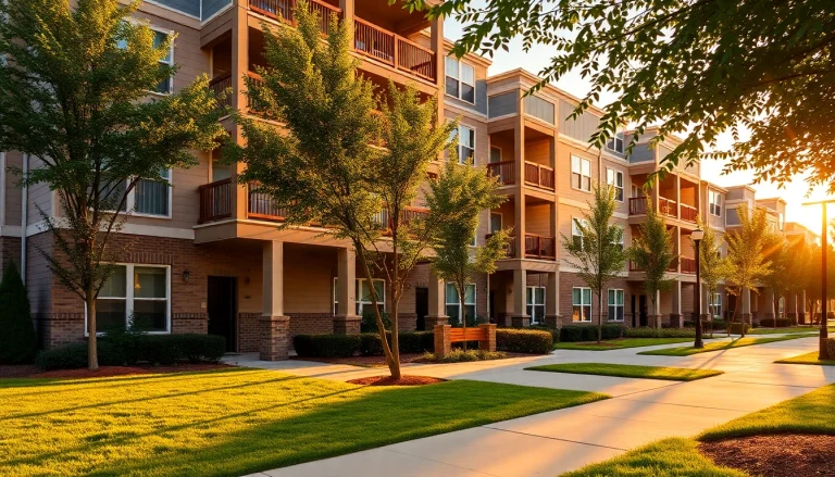 Discover mcdonough ga apartments featuring modern design and lush landscaping.