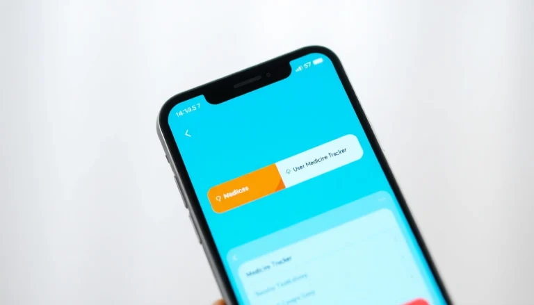Track your medications easily with our Medicine Tracker app on a vibrant smartphone screen.