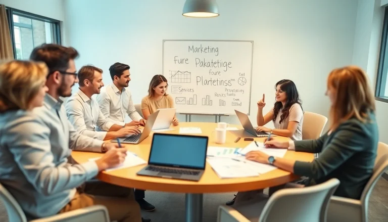Strategic marketing für pflegedienste meeting with diverse professionals in a collaborative atmosphere