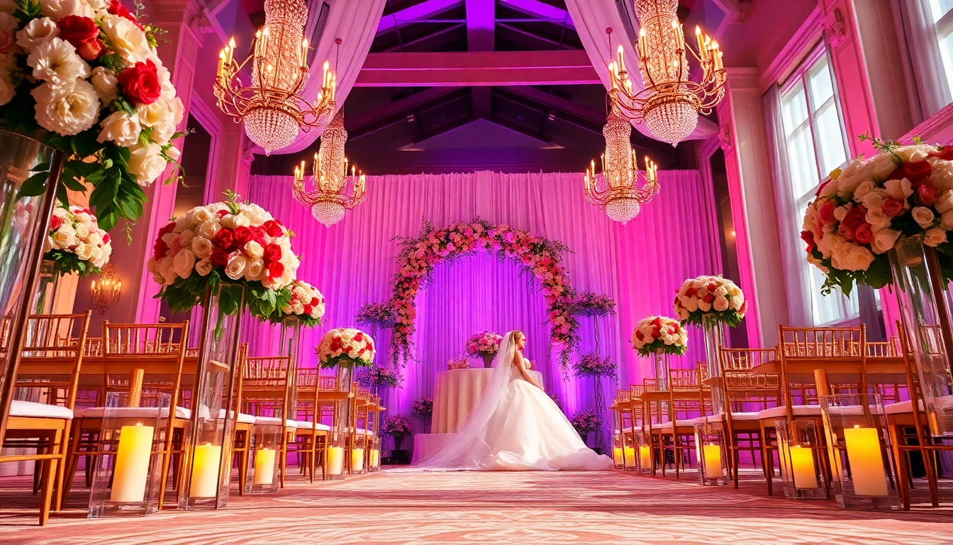Experience enchanting Dallas Wedding places with stunning decor and exquisite arrangements.