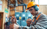Learn about electrician apprenticeship Hawaii as an apprentice focuses on electrical wiring.