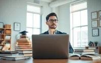 Learn how to buy MBA degree with a professional in a modern office setting.