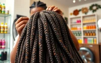 Visit the Best african braiding salon in near me to experience expert hair braiding services.