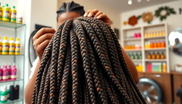 Visit the Best african braiding salon in near me to experience expert hair braiding services.