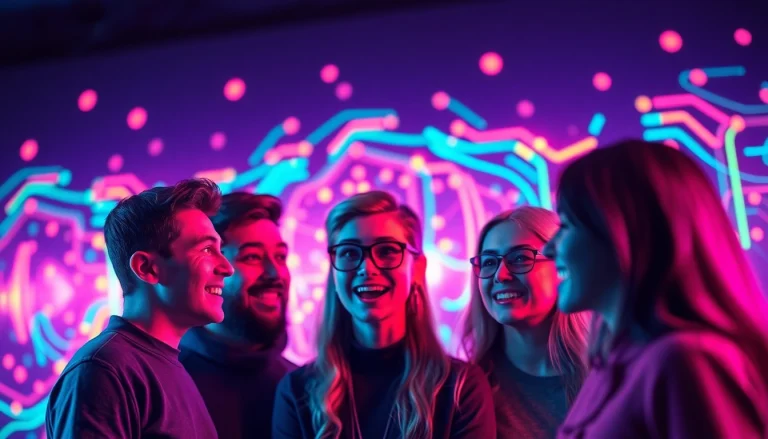 Engaging AI chat no filter showcasing diverse avatars in an interactive digital environment.
