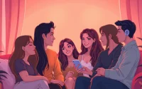 Engage in sexy ai chat with immersive characters in a cozy setting.