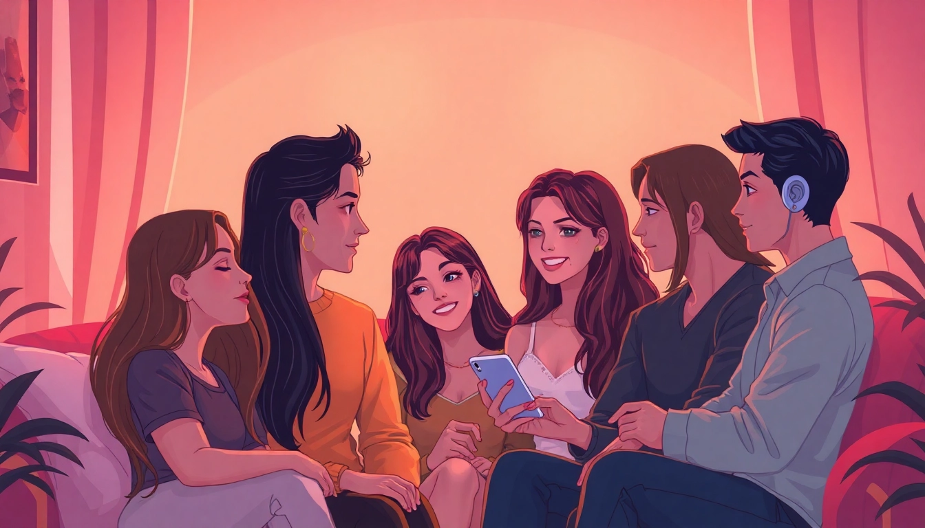 Engage in sexy ai chat with immersive characters in a cozy setting.