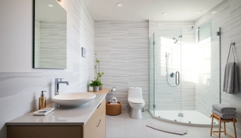 Enhance your Local bathroom remodel with elegant design and modern fixtures.