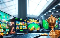 Menampilkan permainan slot online merahtoto dengan antarmuka modern yang menarik.
