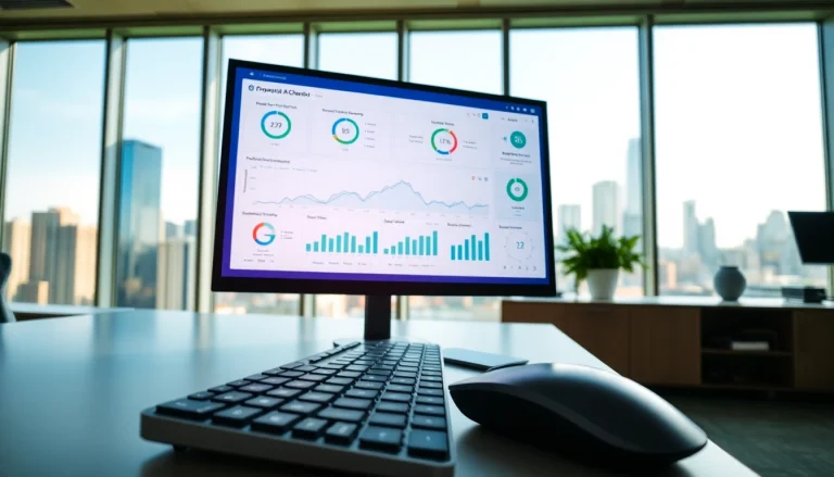 Analyze text with an AI checker tool showcasing innovative analytics and user-friendly design.