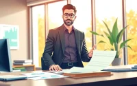 Improve your chances with startup business loans for bad credit guaranteed, as a confident owner engages in discussion.