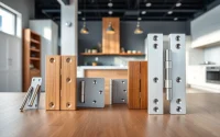 Cabinet Hinge Manufacturers showcasing high-quality hinge designs in a professional setting.
