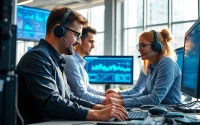 Enhance your business with edmonton it support from our professional IT team in action.