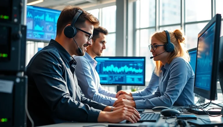 Enhance your business with edmonton it support from our professional IT team in action.