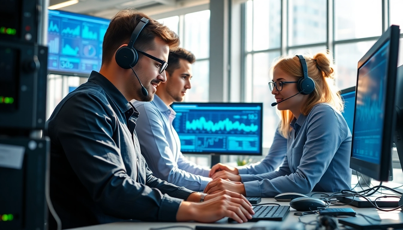 Enhance your business with edmonton it support from our professional IT team in action.