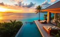 Experience breathtaking Phuket real estate with stunning ocean views showcasing luxurious villas.