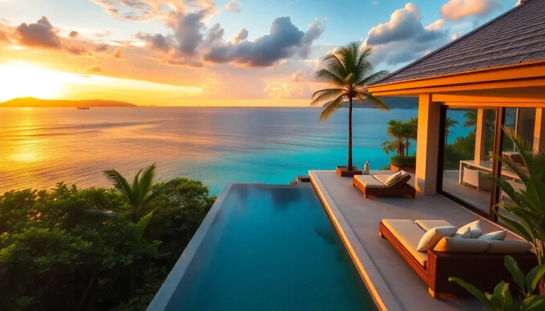 Experience breathtaking Phuket real estate with stunning ocean views showcasing luxurious villas.