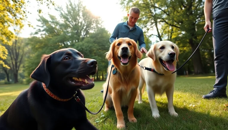 Engaging psychiatric service dogs for sale providing support and companionship in a serene setting.