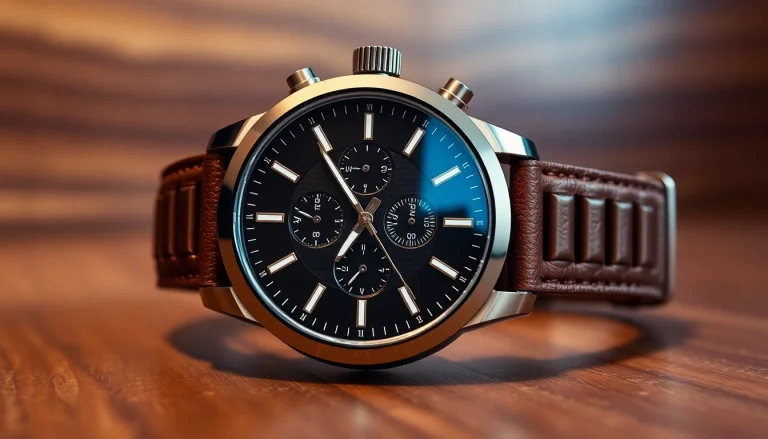 Elegante Herren Armbanduhren mit einem Fokus auf modernes Design und feinen Details.