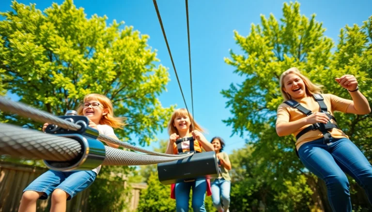 Enjoy thrilling ZIP WIRE KITS adventure in the backyard with family and friends.