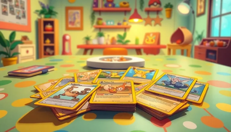 Showcase Pokémon TCG India with vibrant cards in an engaging tabletop setup.