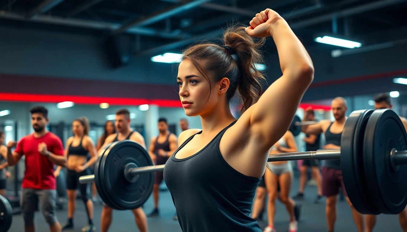 Training at Beyond Failure, featuring athletes focused on strength and perseverance in a gym.