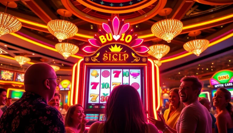 Menangkan hadiah besar dengan mesin slot Dumdum4D di kasino yang penuh warna.