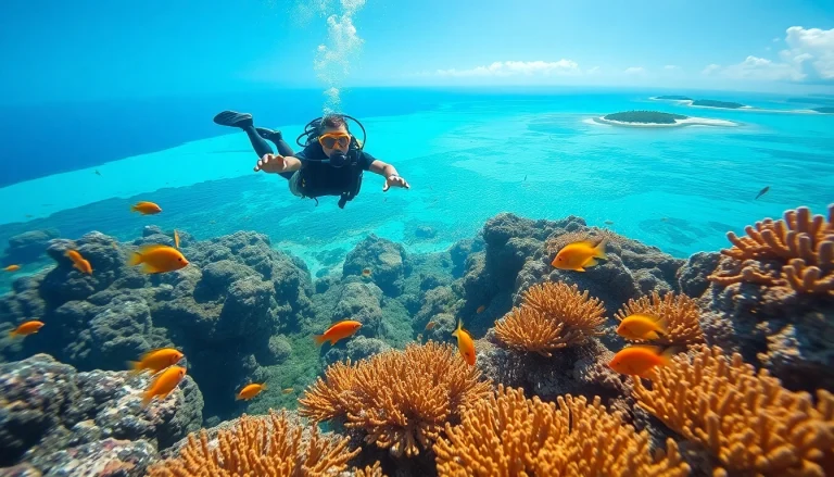 Diving in San Pedro Belize reveals colorful coral reefs and marine life through a diver's exploration.