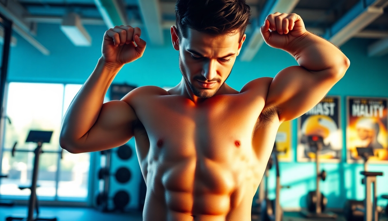 Train je Sixpackbuikspieren met een krachtige ab workout in de gym.