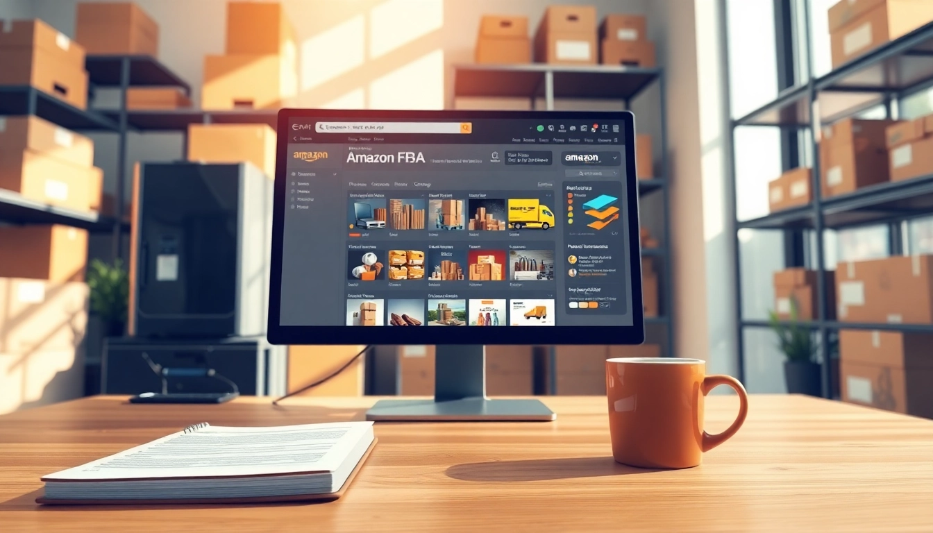 Maximize efficiency in your fba wholesale business with a focused workspace setup.