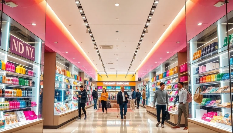 Explore the ultimateshop, featuring diverse products and vibrant displays for an ultimate shopping experience.